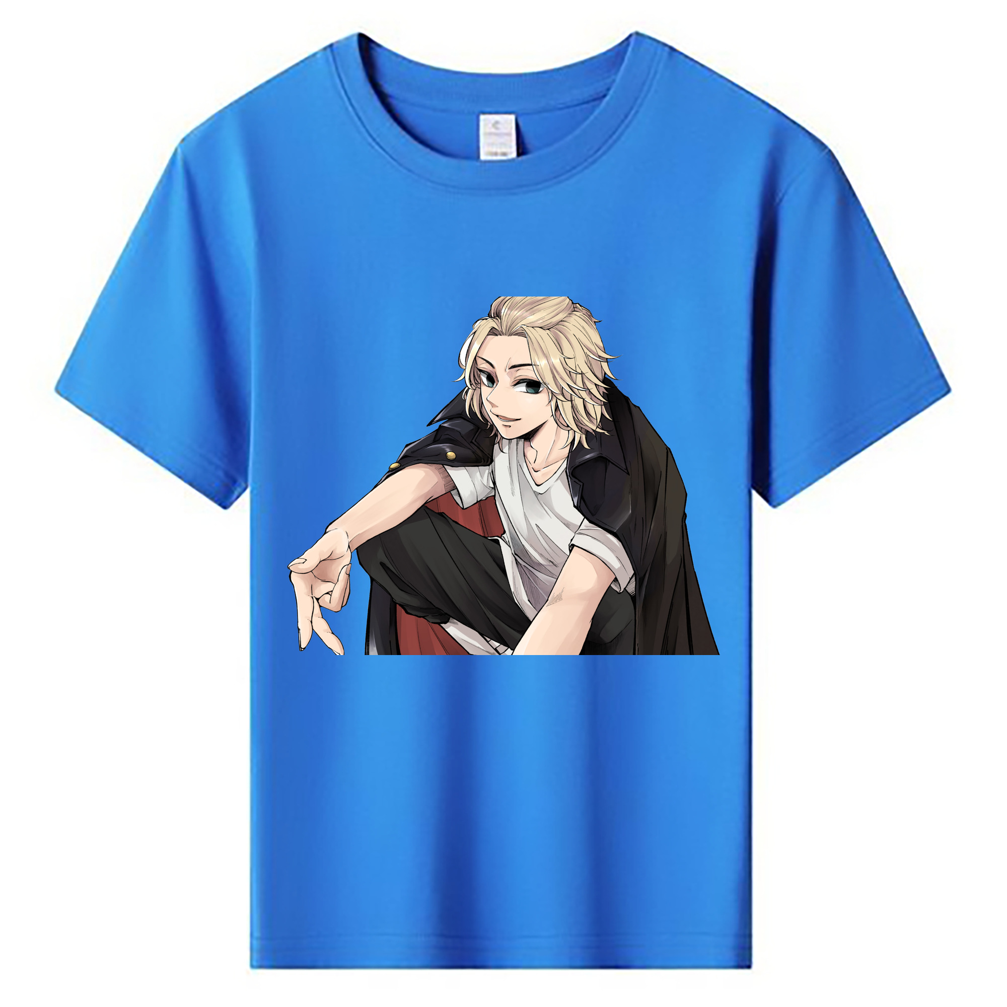 （画像用） 東京リベンジャーズ Tokyo Revengers 綿100％キッズTシャツ（フロントプリント）